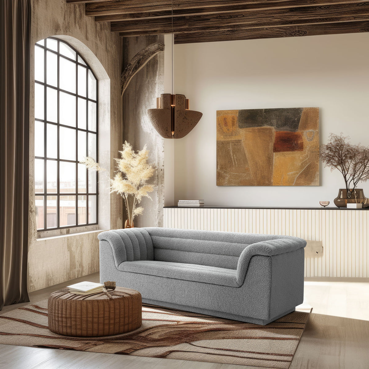 Cascade - Boucle Loveseat
