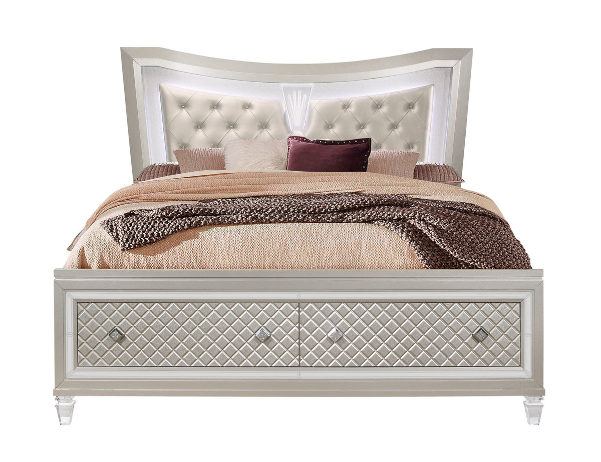 Paris - King Bed Headboard - Champagne