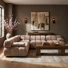Load image into Gallery viewer, Orin - Velvet Fabric 5 Piece Modular Sectional
