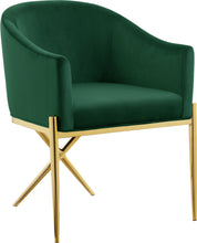 Load image into Gallery viewer, Xavier - Dining Chair with Gold Legs
