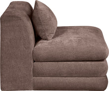 Load image into Gallery viewer, Stellar - Chenille Fabric Upholstered Modular Armless Chair
