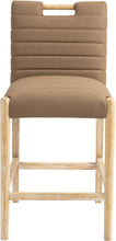 Load image into Gallery viewer, Aimee - Counter Stool - Light Brown Legs
