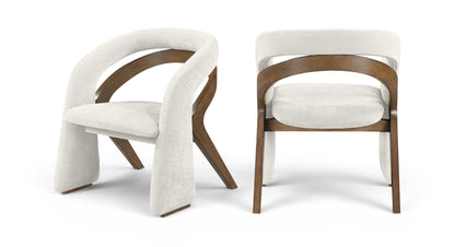 Riven - Fabric Upholstered Dining Chair