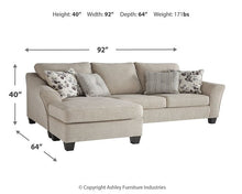 Load image into Gallery viewer, Abney Sofa Chaise Sleeper
