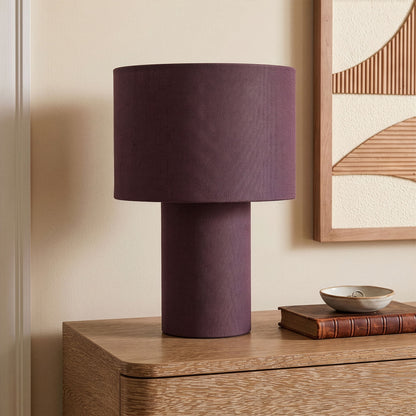 Monarca - Linen Textured Fabric Table Lamp