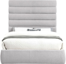 Load image into Gallery viewer, Adam - Linen Fabric Bed With 70.5" Headboard

