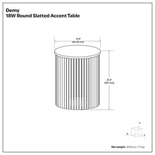 Load image into Gallery viewer, Demy - Accent Table
