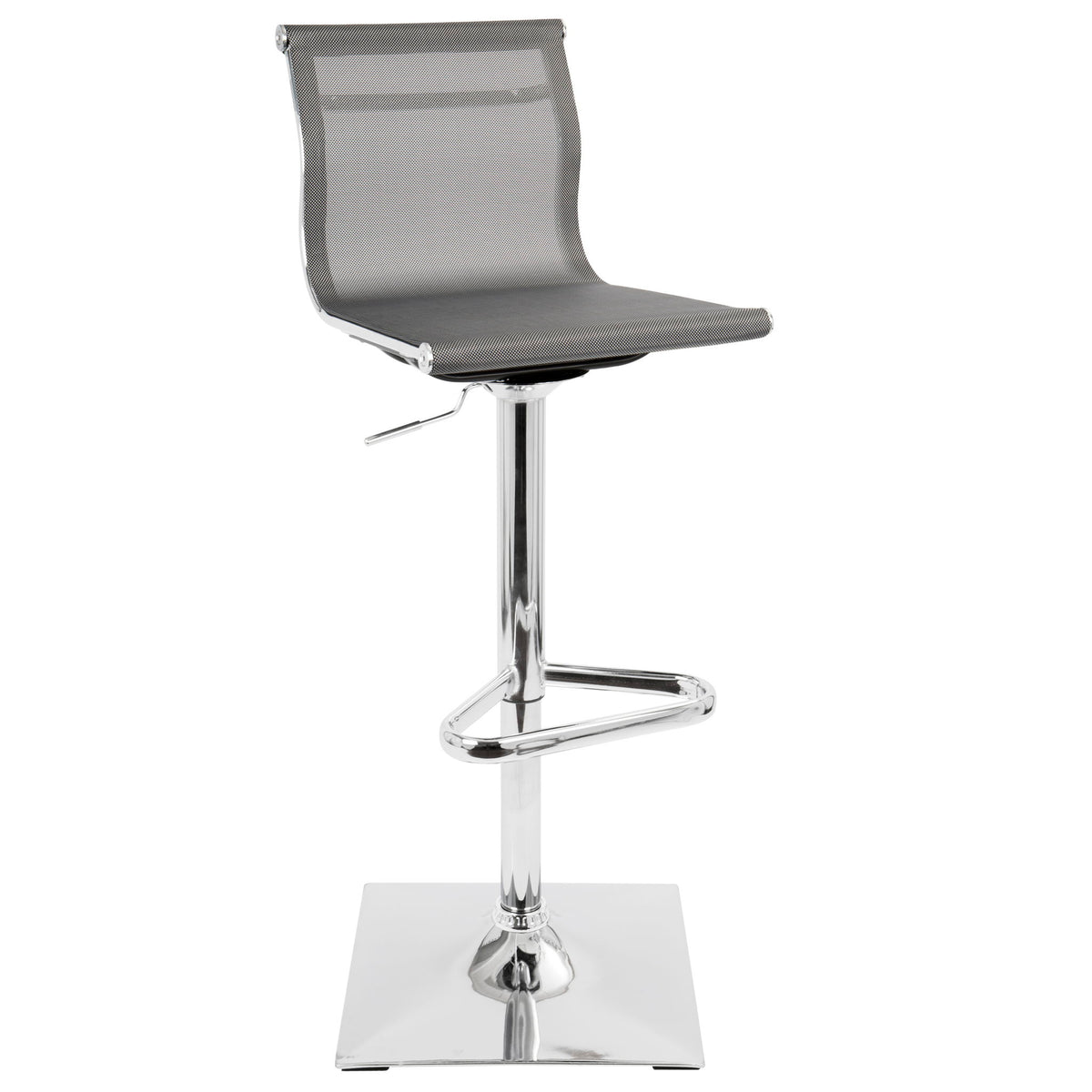 Mirage - Contemporary Adjustable Barstool With Swivel - Ego Home Furniture