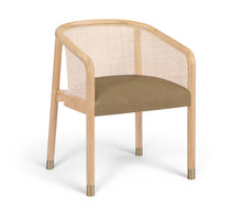 Load image into Gallery viewer, Sylvan - Vegan Leather Dining Chair (Set of 2) - Natural Frame
