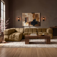 Load image into Gallery viewer, Orin - Fabric Velvet 4 Piece Modular Sectional
