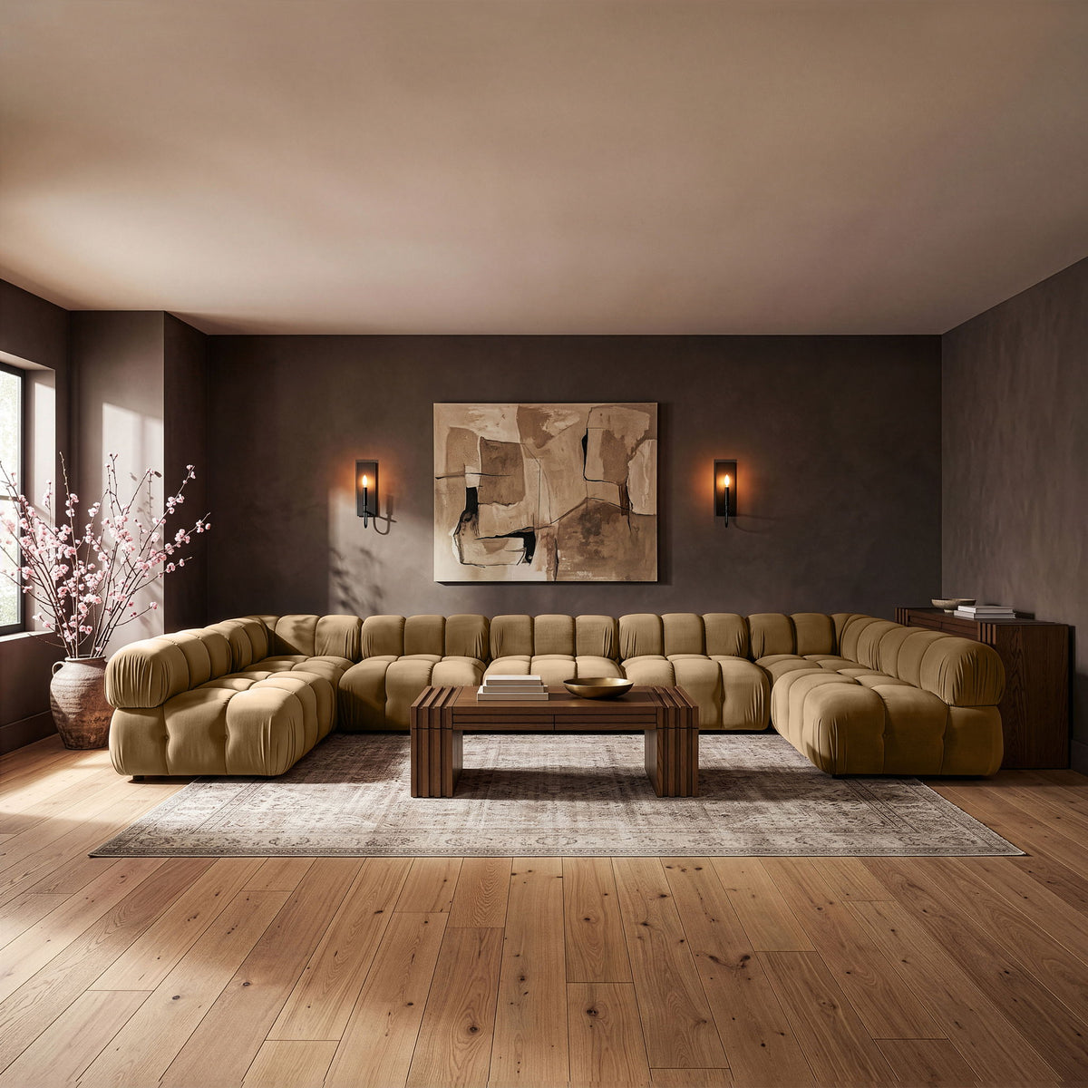 Orin - U-Shaped 7 Piece Modular Sectional
