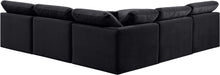 Load image into Gallery viewer, Indulge - Velvet 5 Piece Modular Corner Armless Sectional
