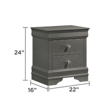 Load image into Gallery viewer, Blaze - 2 Drawer Modern Nightstand
