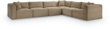 Load image into Gallery viewer, Shaggy - Fabric 6 Piece Modular Corner Sectional

