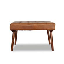 Load image into Gallery viewer, Mark - Tufted Square Genuine Upholstered Ottoman
