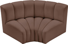 Load image into Gallery viewer, Arc - Faux Leather 2 Piece Modular Sofa
