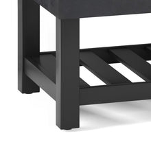 Load image into Gallery viewer, Cosmopolitan - Storage Ottoman Bench With Open Bottom
