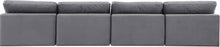 Load image into Gallery viewer, Comfy - Velvet Modular Armless Sofa 4 Seats
