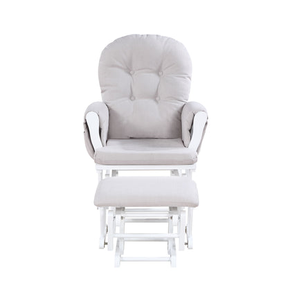Mason - Glider And Ottoman - Gray