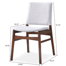 Load image into Gallery viewer, Gusto - Dining Chair (Set of 2) - Brown / Light Gray
