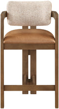Load image into Gallery viewer, Ravina - Upholstered Counter Stool With Stained Brown Base
