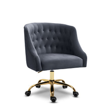 Load image into Gallery viewer, Arden - Office Chair with Gold Legs
