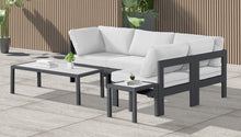 Load image into Gallery viewer, Nizuc - Outdoor Patio 4 Piece Modular Sectional With Gray Frame
