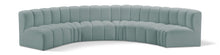 Load image into Gallery viewer, Arc - Faux Leather 6 Piece U-Shaped Modular Sofa
