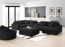 Load image into Gallery viewer, U242 - Left Chair With USB-C Charger - Black
