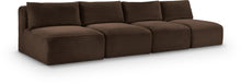 Load image into Gallery viewer, Shaggy - 4 Seat Modular Armless Sofa
