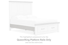 Load image into Gallery viewer, Savonport - Queen/King Platform Rails - White
