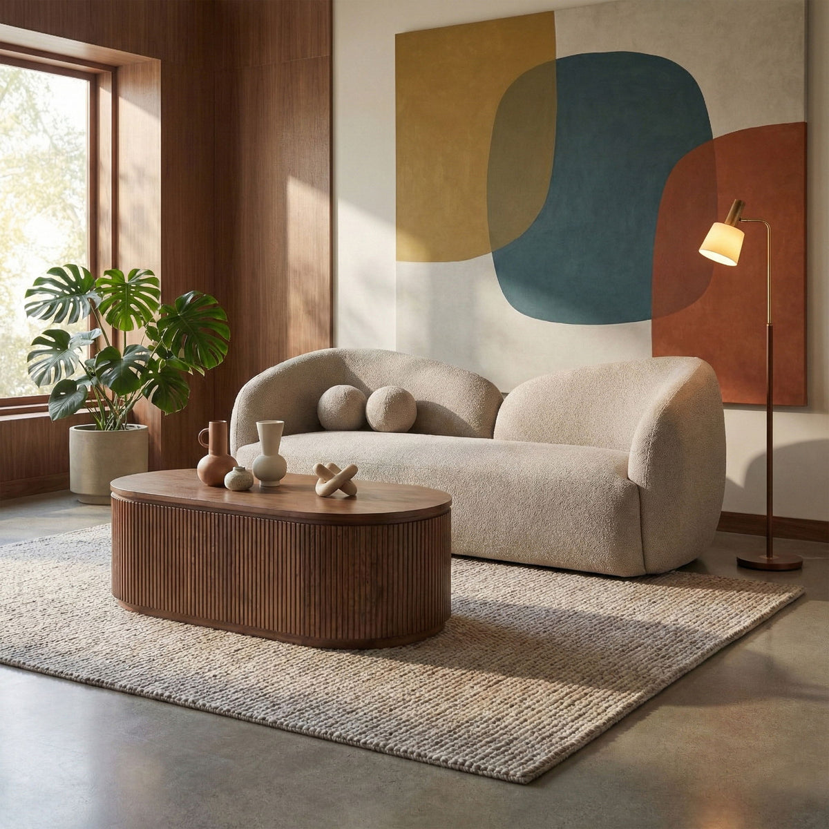 Elowen - Fabric Upholstered Sofa