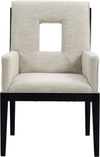 Load image into Gallery viewer, Gwendolyn - Dining Arm Chair With Black Frame
