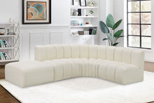 Load image into Gallery viewer, Arc - Faux Leather 5 Piece Corner Modular Sofa
