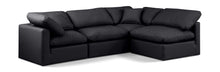 Load image into Gallery viewer, Indulge - Faux Leather 4 Piece Modular Sectional
