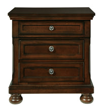 Load image into Gallery viewer, Porter - Two Drawer Night Stand - Dark Brown
