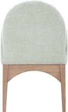 Load image into Gallery viewer, Waldorf - Chenille Dining Arm Chair With Natural Legs
