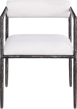 Load image into Gallery viewer, Axis - Linen Textured Cream Fabric Upholstered Dining Chair (Set of 2)
