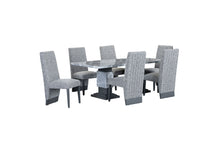 Load image into Gallery viewer, D1212 - 9 Piece Dining Room Set (Dining Table And 8 Dining Chairs) - Gray / White
