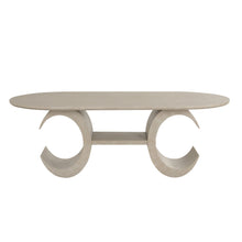 Load image into Gallery viewer, Gwendolyn - Oval Dining Table Top - Cerused Taupe
