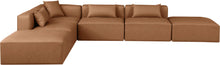 Load image into Gallery viewer, Cube - 6 Piece Modular Corner Armless Sectional

