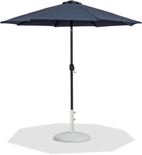 Load image into Gallery viewer, Fiji - Aluminum Patio Umbrella With Round White And Black Base
