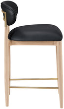 Load image into Gallery viewer, Riccio - Stool - Natural And Gold Frame
