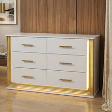 Load image into Gallery viewer, Obsession - 6 Drawer Dresser - White
