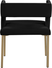 Load image into Gallery viewer, Caleb - Dining Chair with Gold Legs (Set of 2)
