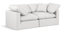 Load image into Gallery viewer, Indulge - Faux Leather 2 Seat Modular Sofa
