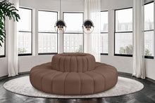 Load image into Gallery viewer, Arc - Faux Leather 8 Piece Round Modular Sofa
