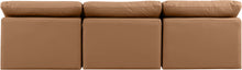 Load image into Gallery viewer, Indulge - Faux Leather 3 Seat Modular Armless Sofa

