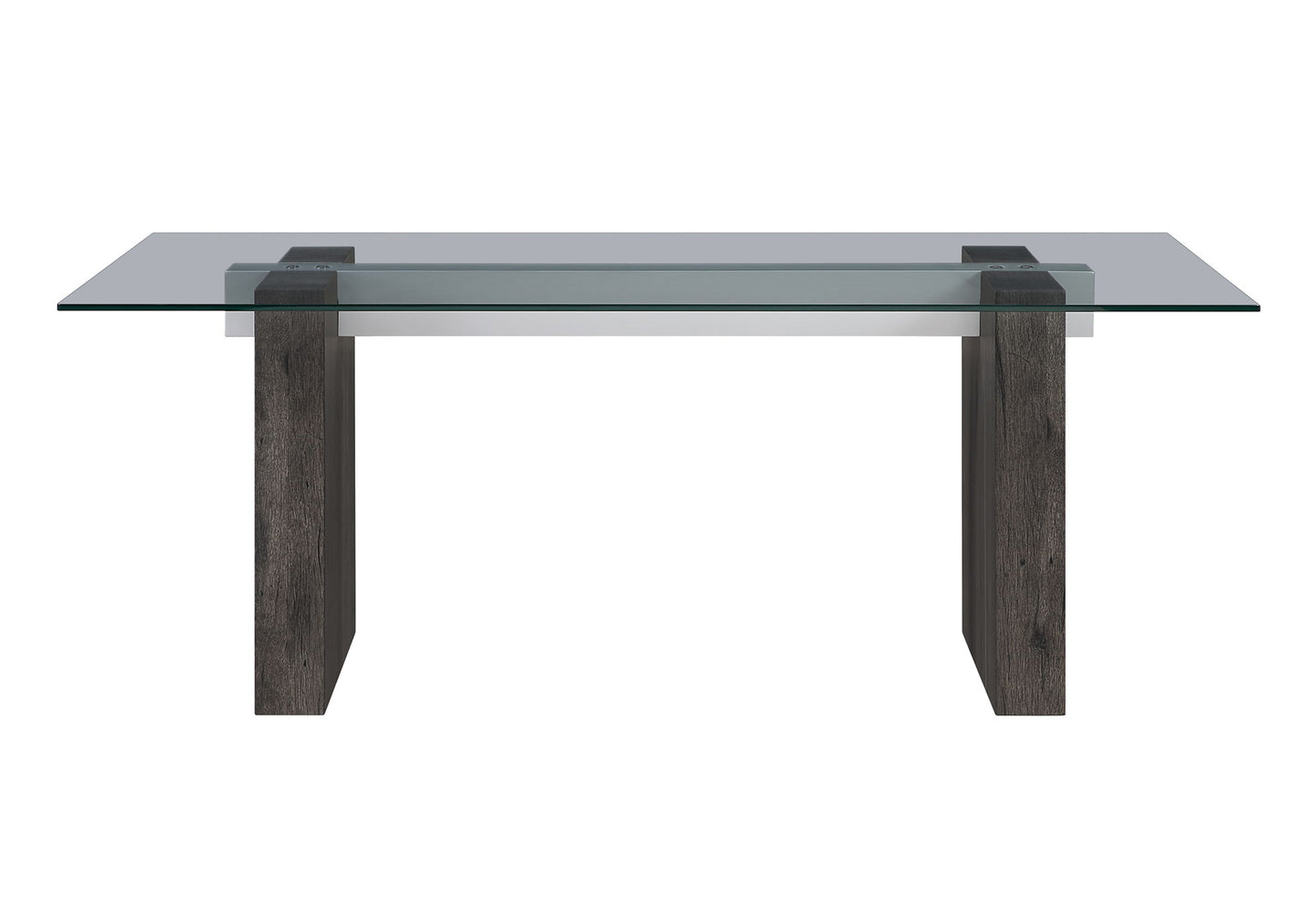 D4238DT - Dining Table Base - Dark Brown