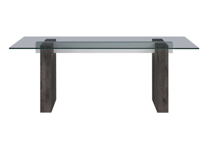 D4238DT - Dining Table Base - Dark Brown